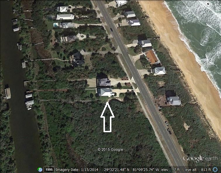 3298 N Oceanshore Blvd - Google Earth